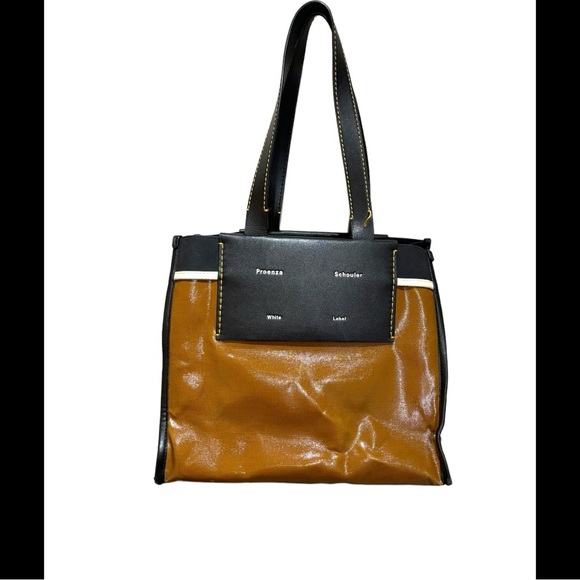 Proenza Schouler White Label Vinyl Tote Bag - Picture 1 of 7